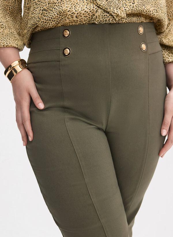 Laura Sofia Pull-On Slim Leg Pants - Regular