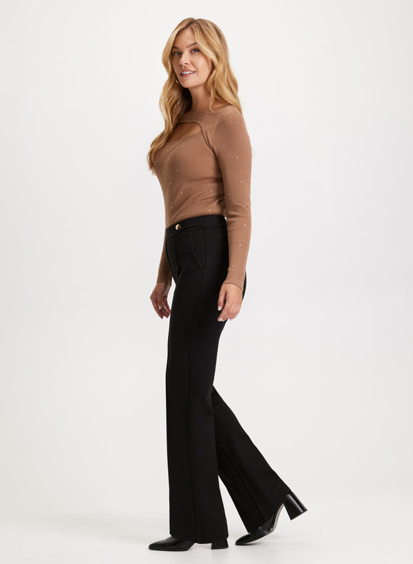 Laura Sofia Pull-On Straight-Leg Pants - Tall