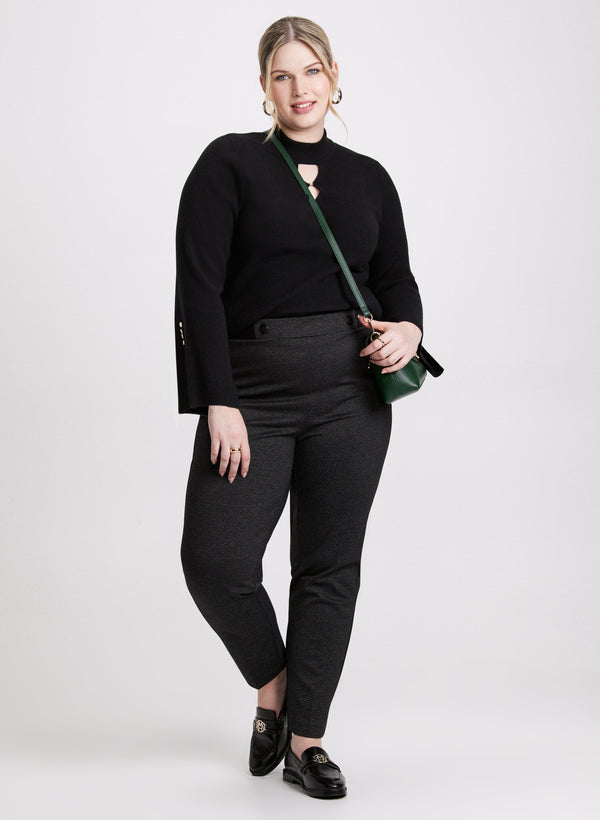 Laura Sofia Slim-Leg Pants - Regular