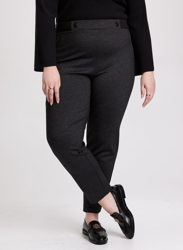 laura Sofia Slim-Leg Pants - Regular