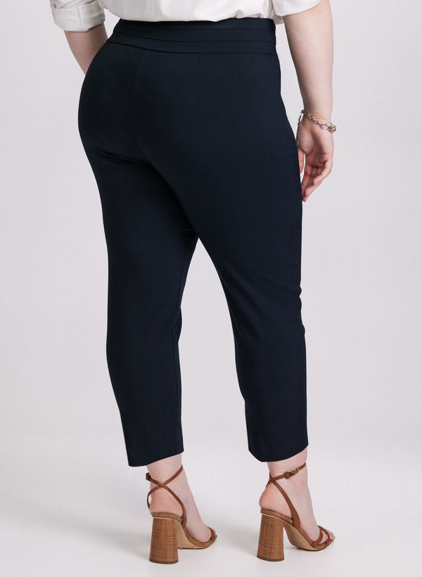 Laura Sofia Slim-Leg Pants - Short