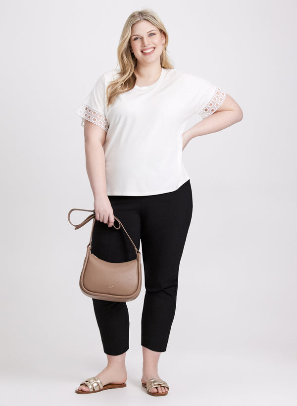 Laura Sofia Slim-Leg Pants - Short