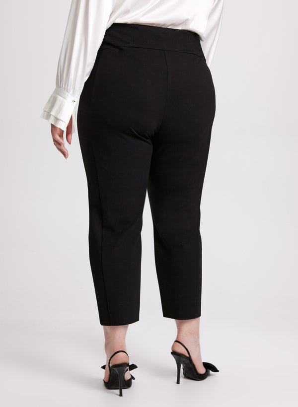 Laura Sofia Slim-Leg Pants - Short