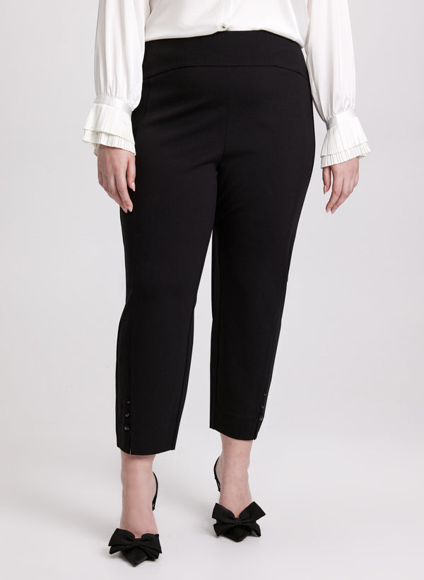 laura Sofia Slim-Leg Pants - Short