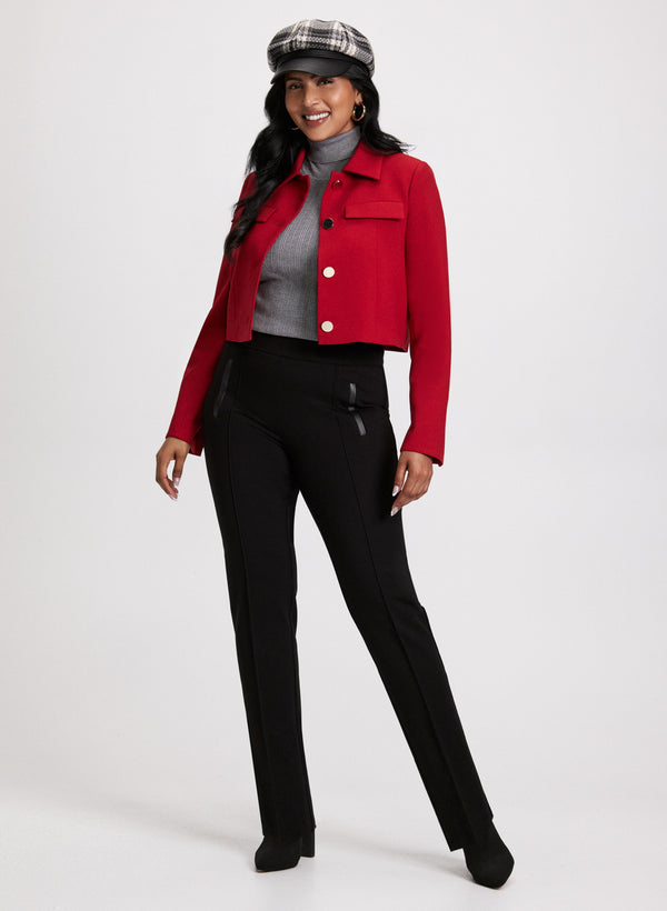 Laura Sofia Slim-Leg Pants - Tall