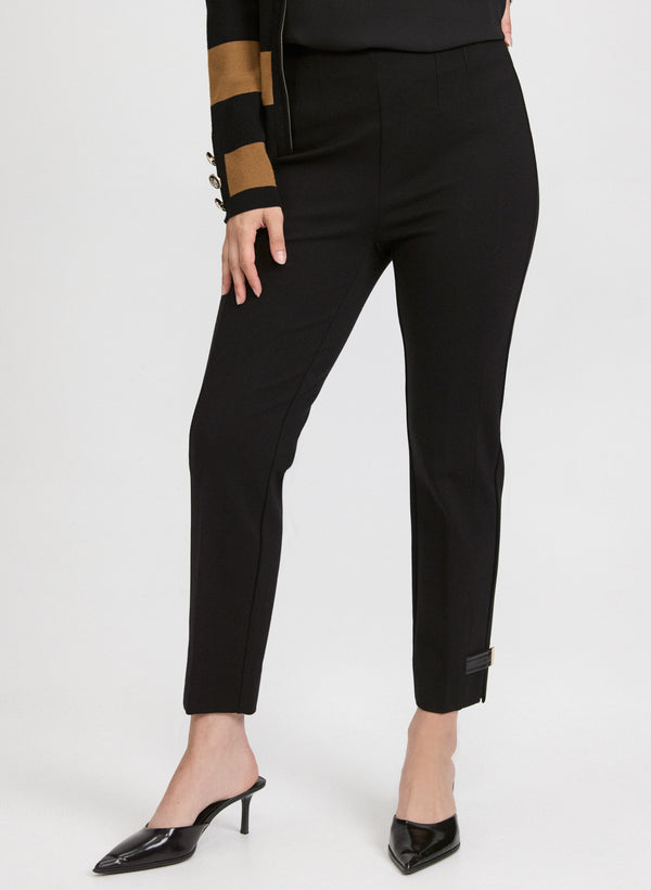 laura Sofia Slim-Leg Pants