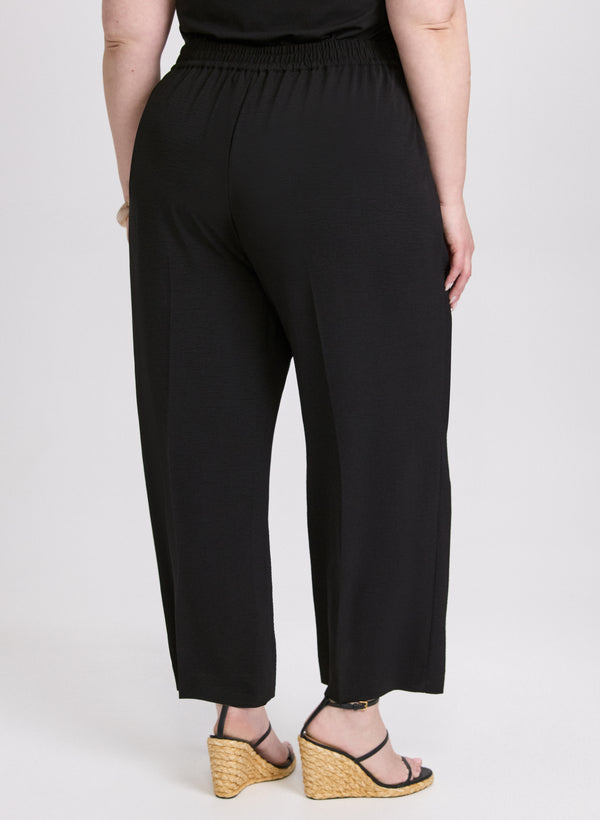 Laura Sofia Straight-Leg Pants