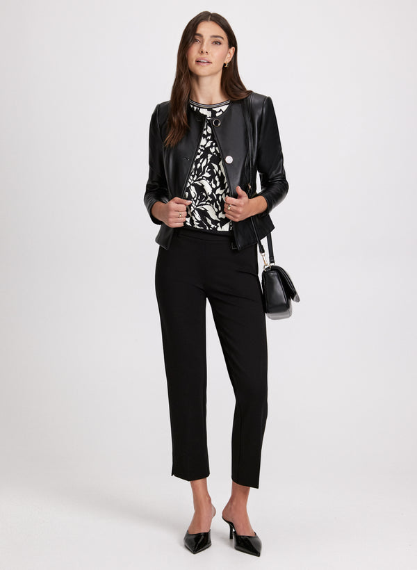 Laura Sofia Straight-Leg Pants - Regular