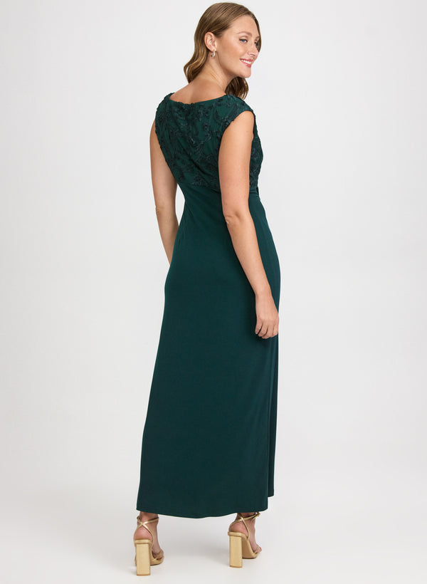 Laura Soutache Detail Dress