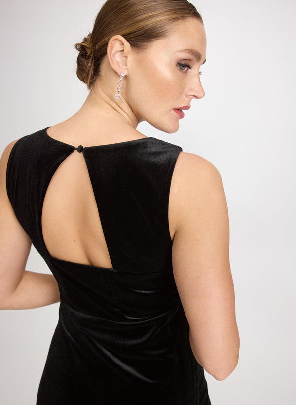 Laura Special Occasion Sleeveless Boat Neck