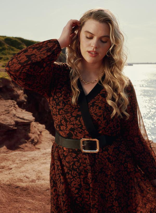 Laura Square Buckle Belt