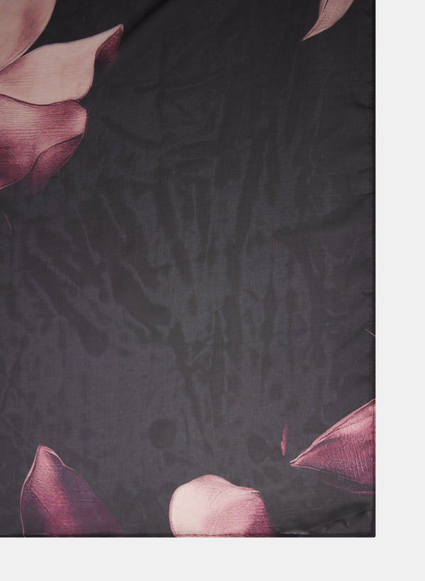 Laura Square Floral Scarf