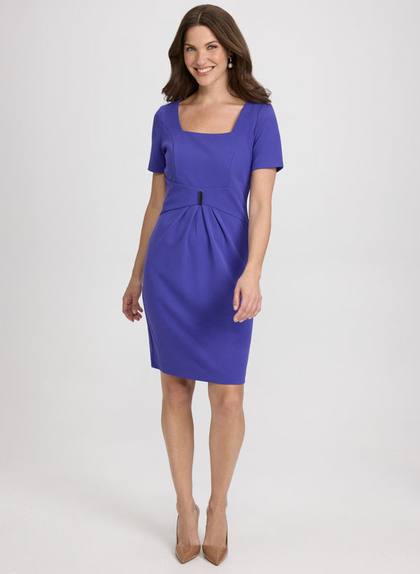 laura Square Neck Dress