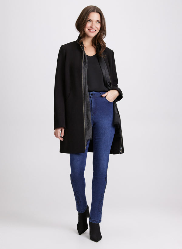 Laura Stand Collar Coat