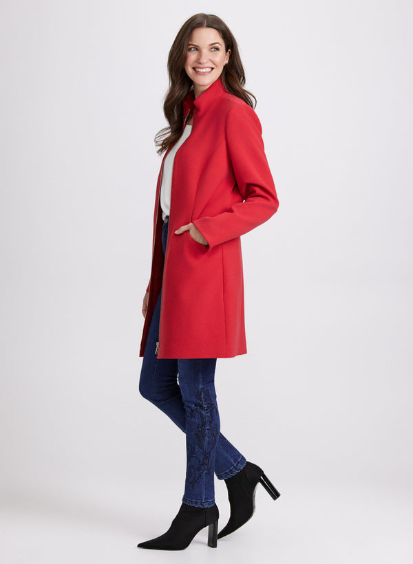Laura Stand Collar Coat