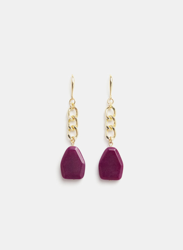 laura Stone Drop Earrings