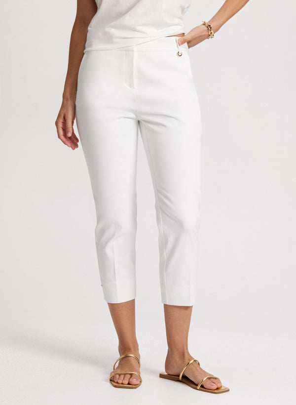 laura Straight-Leg Capris