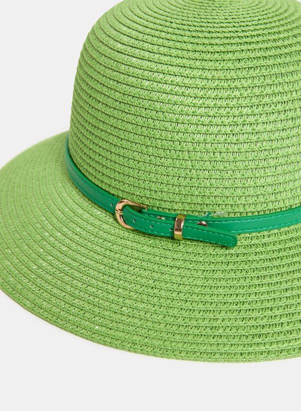 Laura Straw Cloche Hat