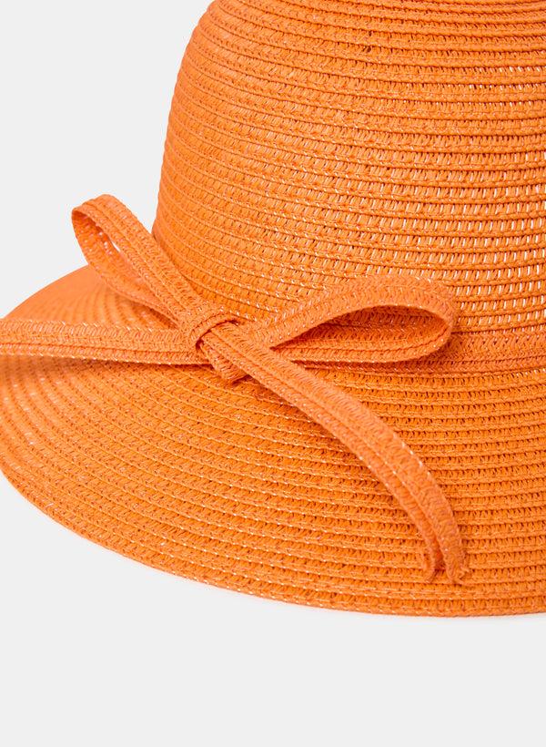 Laura Straw Cloche Hat