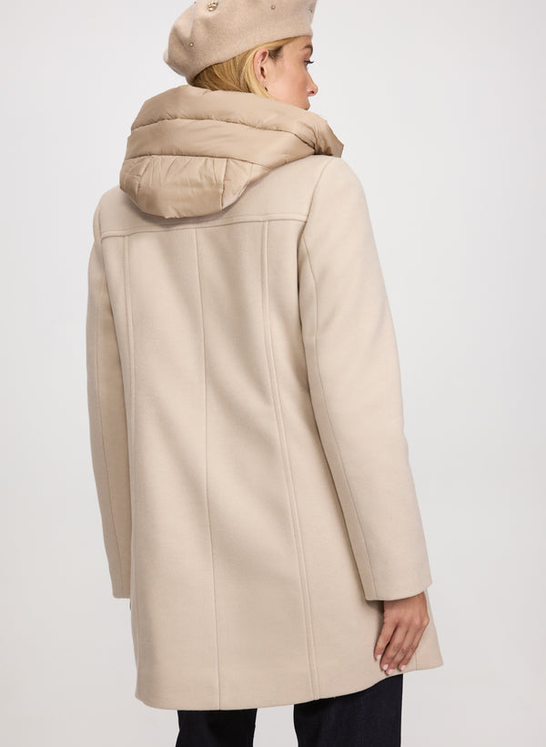 Laura Stretch Wool Blend Coat