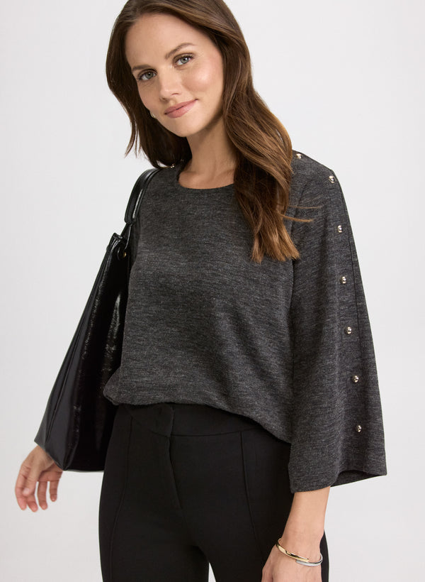 laura Stud Detail Top
