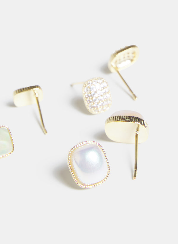 Laura Stud Earrings Set