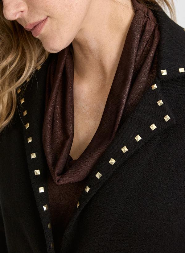 Laura Stud Embellished Cardigan