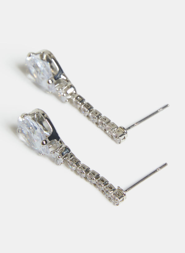 Laura Teardrop Stone Earrings