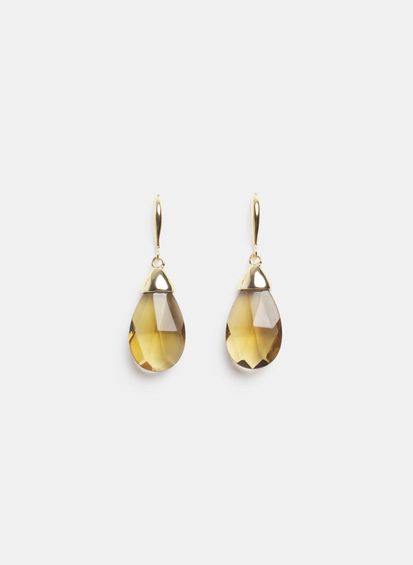 laura Teardrop Stone Earrings