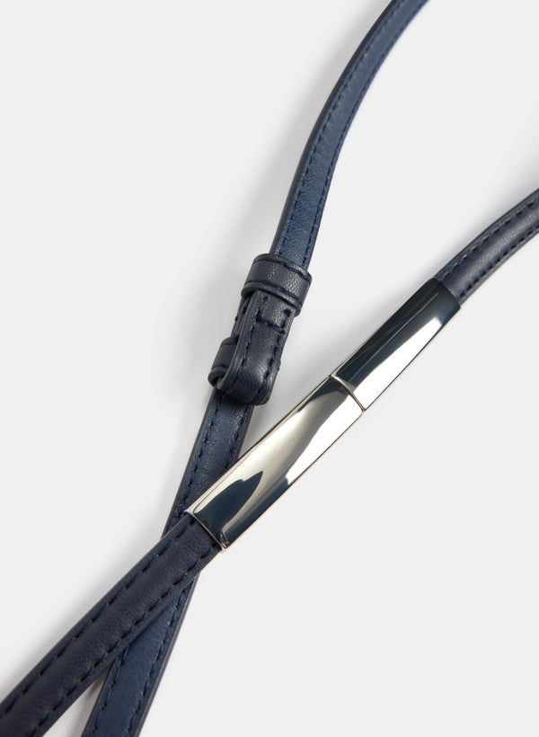 Laura Thin Vegan Leather Belt