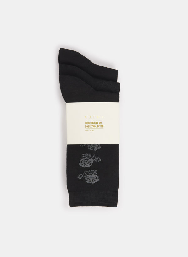 laura Three-Pack Socks