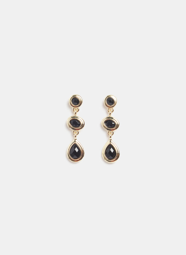 laura Tiered Drop Earrings