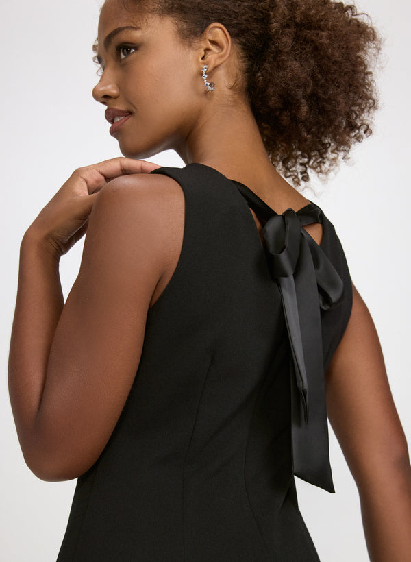 Laura Tiered Satin Detail Dress