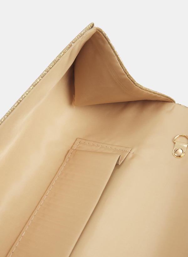 Laura Tonal Embellished Clutch