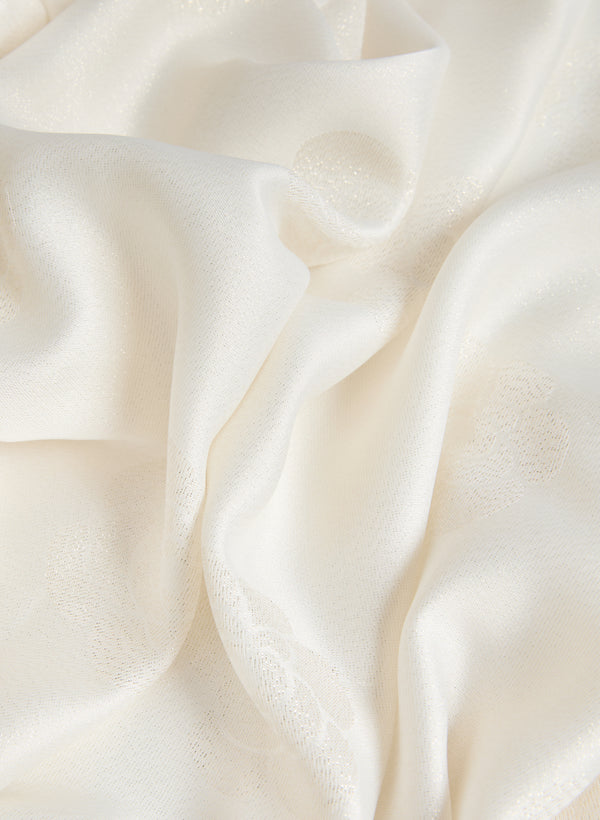 Laura Tonal Rose Print Scarf