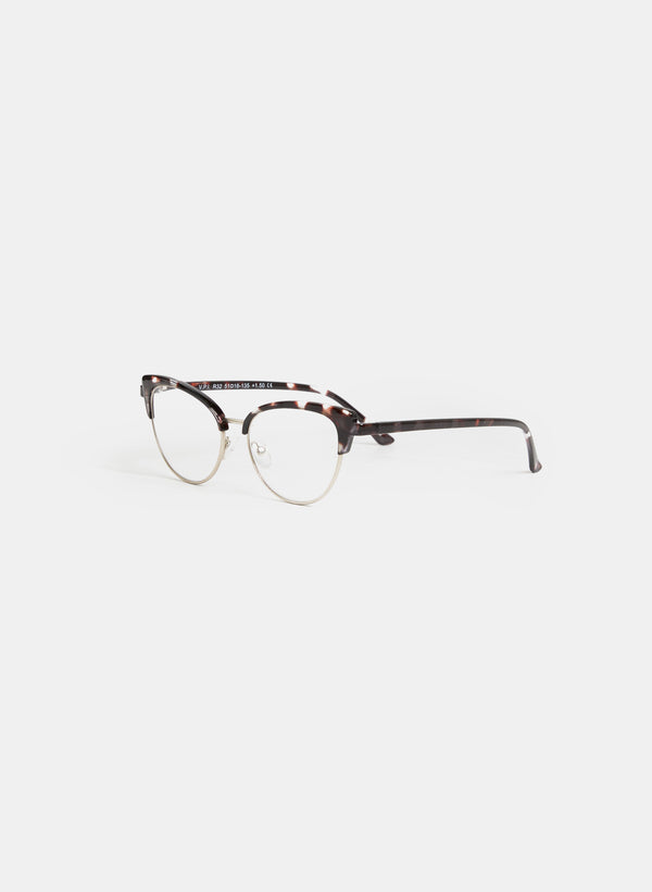 Laura Tortoiseshell Cat Eye Reading Glasses