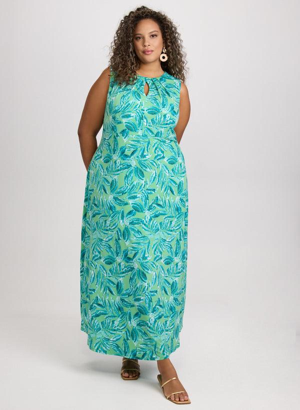 laura Tropical Maxi Dress