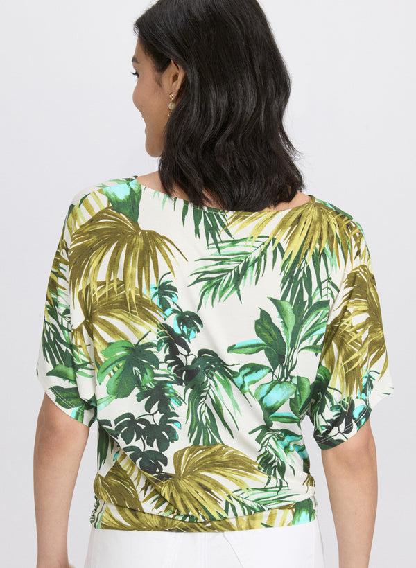 Laura Tropical Print Top