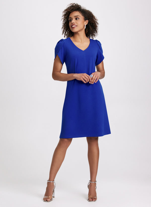 laura Tulip Sleeve Dress