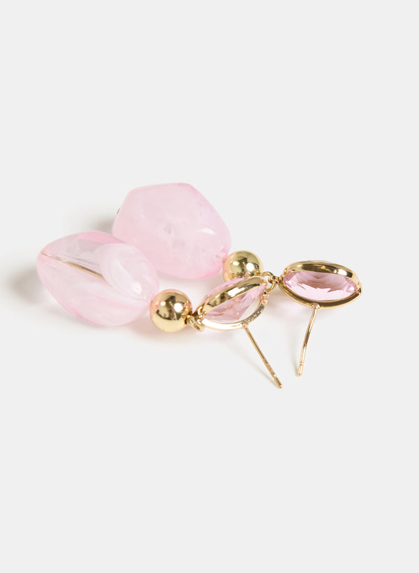 Laura Two-Tier Dangle Earrings