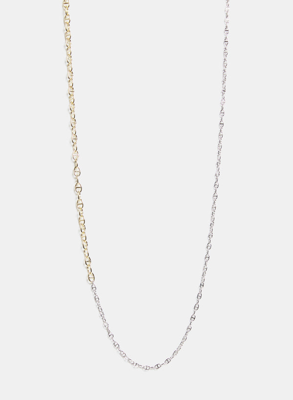 laura Two-Tone Chain Necklace