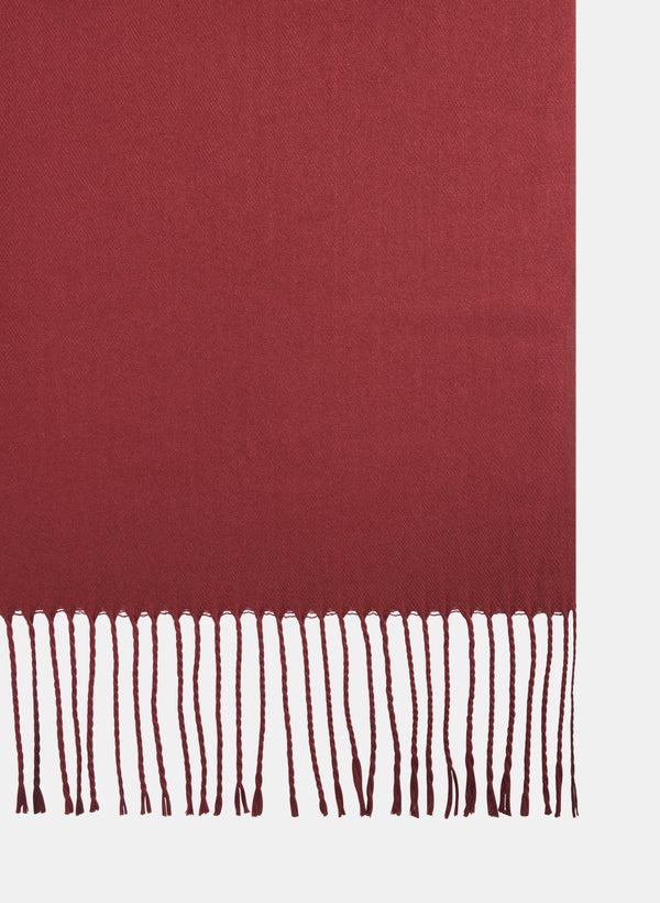 Laura Two-Tone Cotton-Blend Scarf