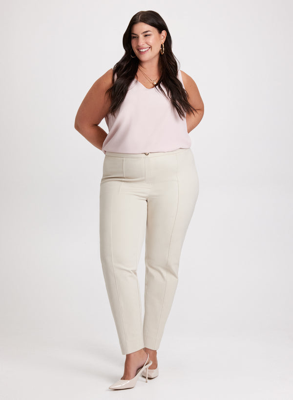 laura V-Neck Blouse & City Fit Pants