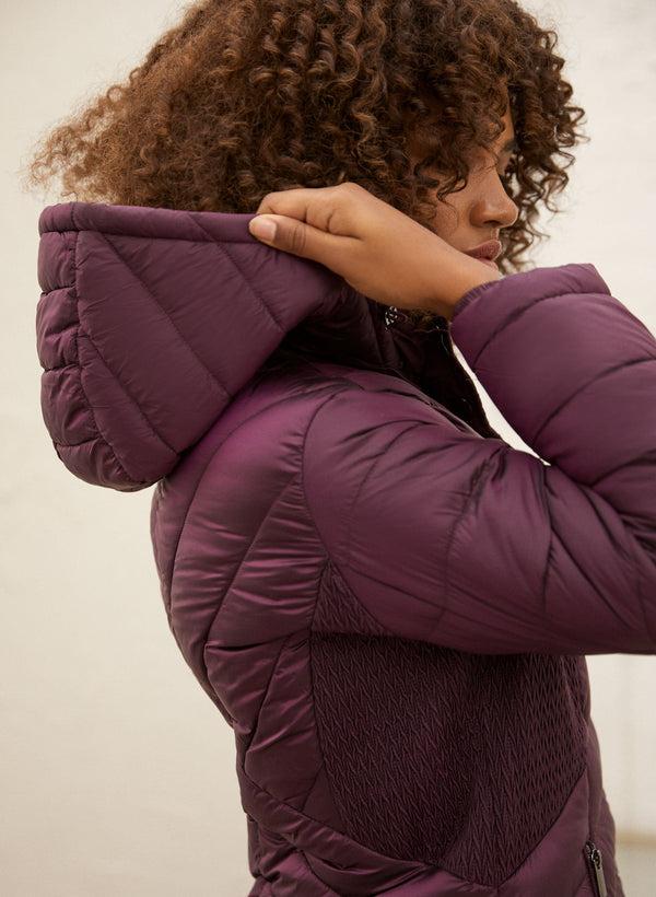 Laura Vegan Down Quilted Coat