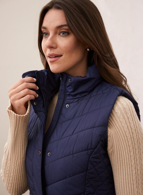 Laura Vegan Down Quilted Vest
