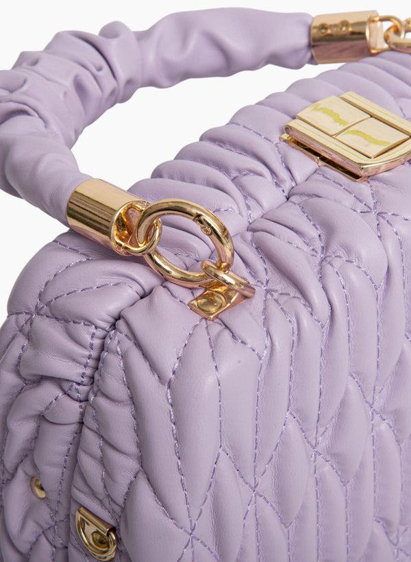 Laura Vegan Leather Quilted Bag