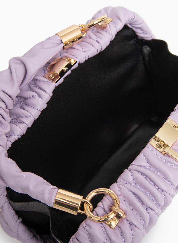 Laura Vegan Leather Quilted Bag