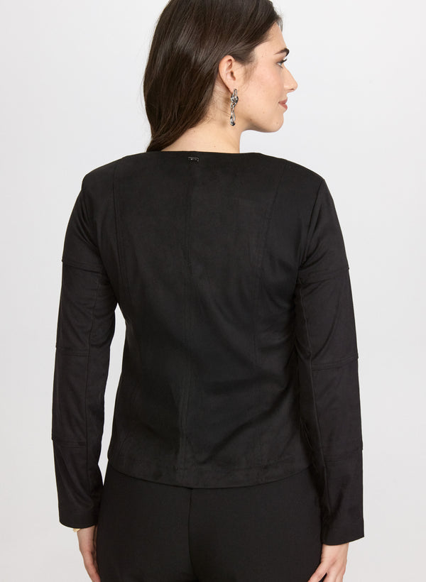 Laura Vex - Faux-Suede Jacket