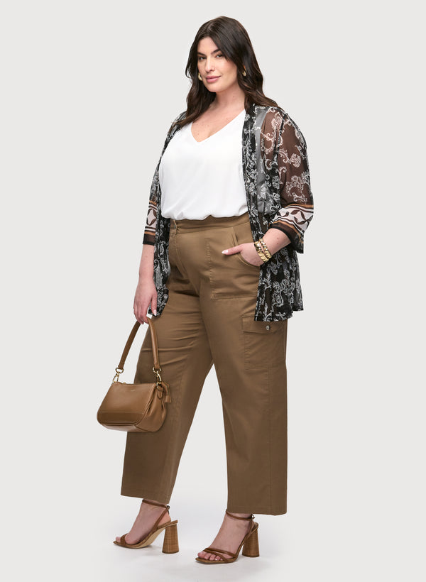 Laura Wide Leg Cargo Pants