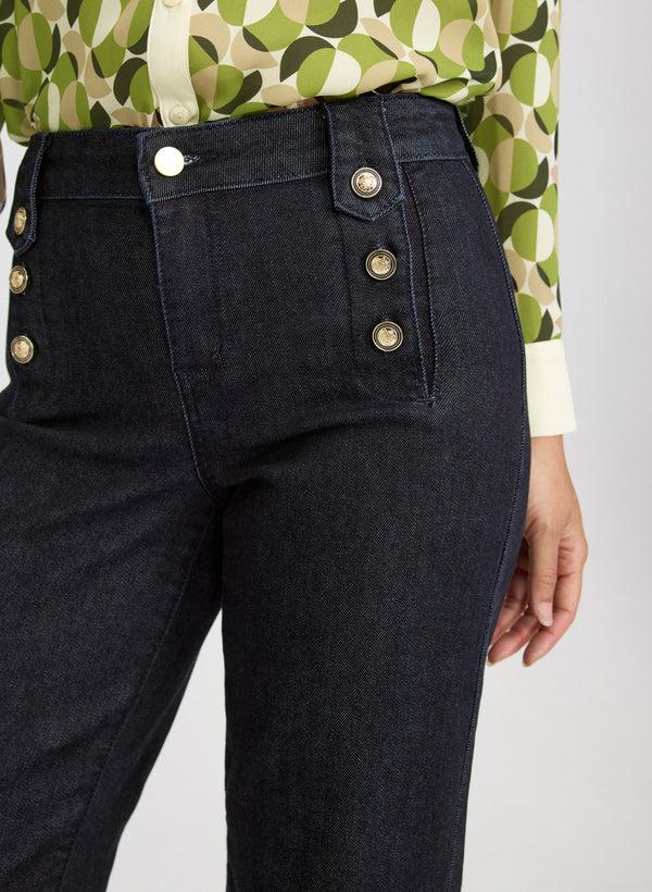 Laura Wide-Leg Denim Pants